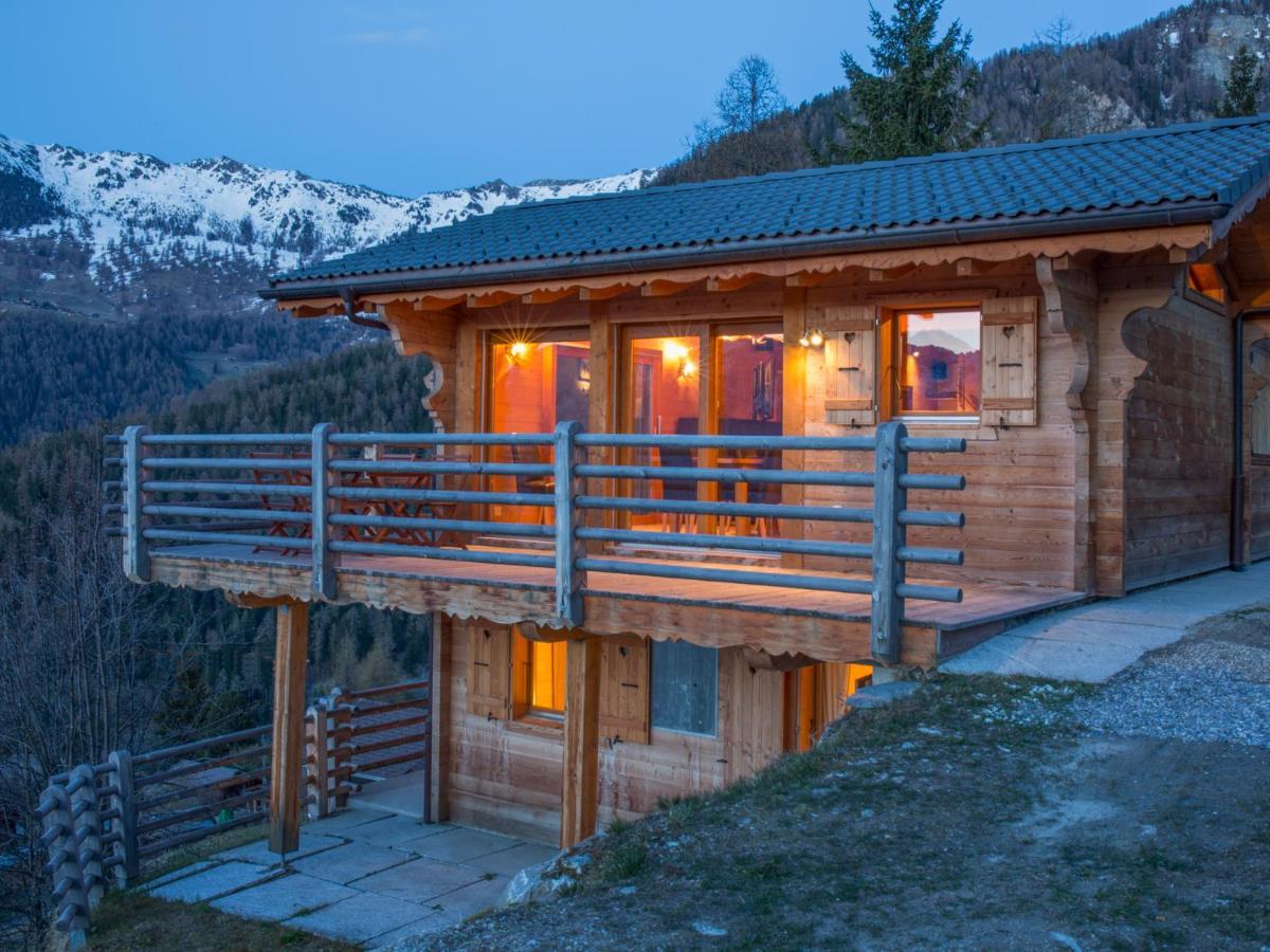 Chalet Le Cerf La Tzoumaz Esterno foto