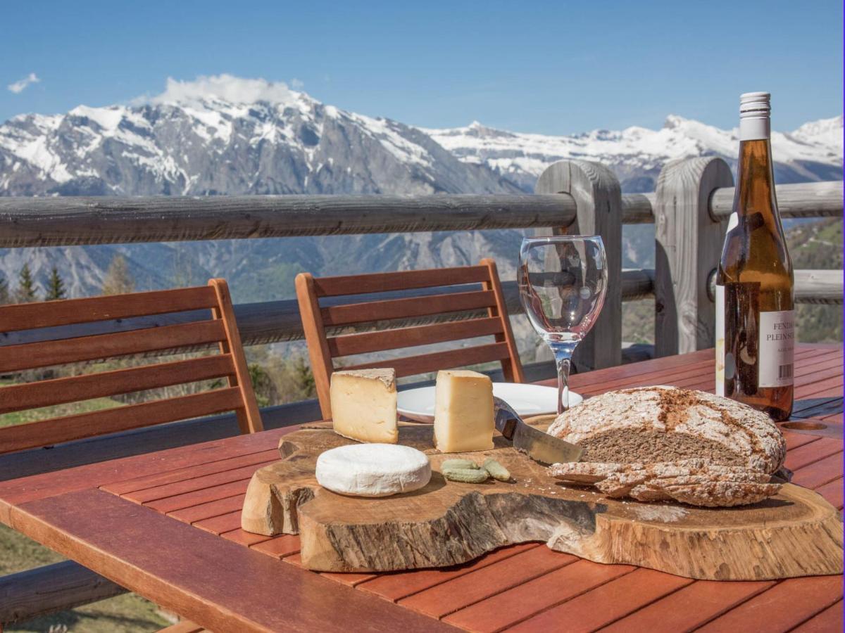 Chalet Le Cerf La Tzoumaz Esterno foto