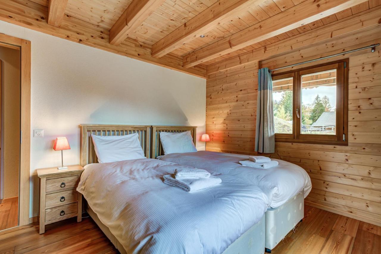 Chalet Le Cerf La Tzoumaz Esterno foto