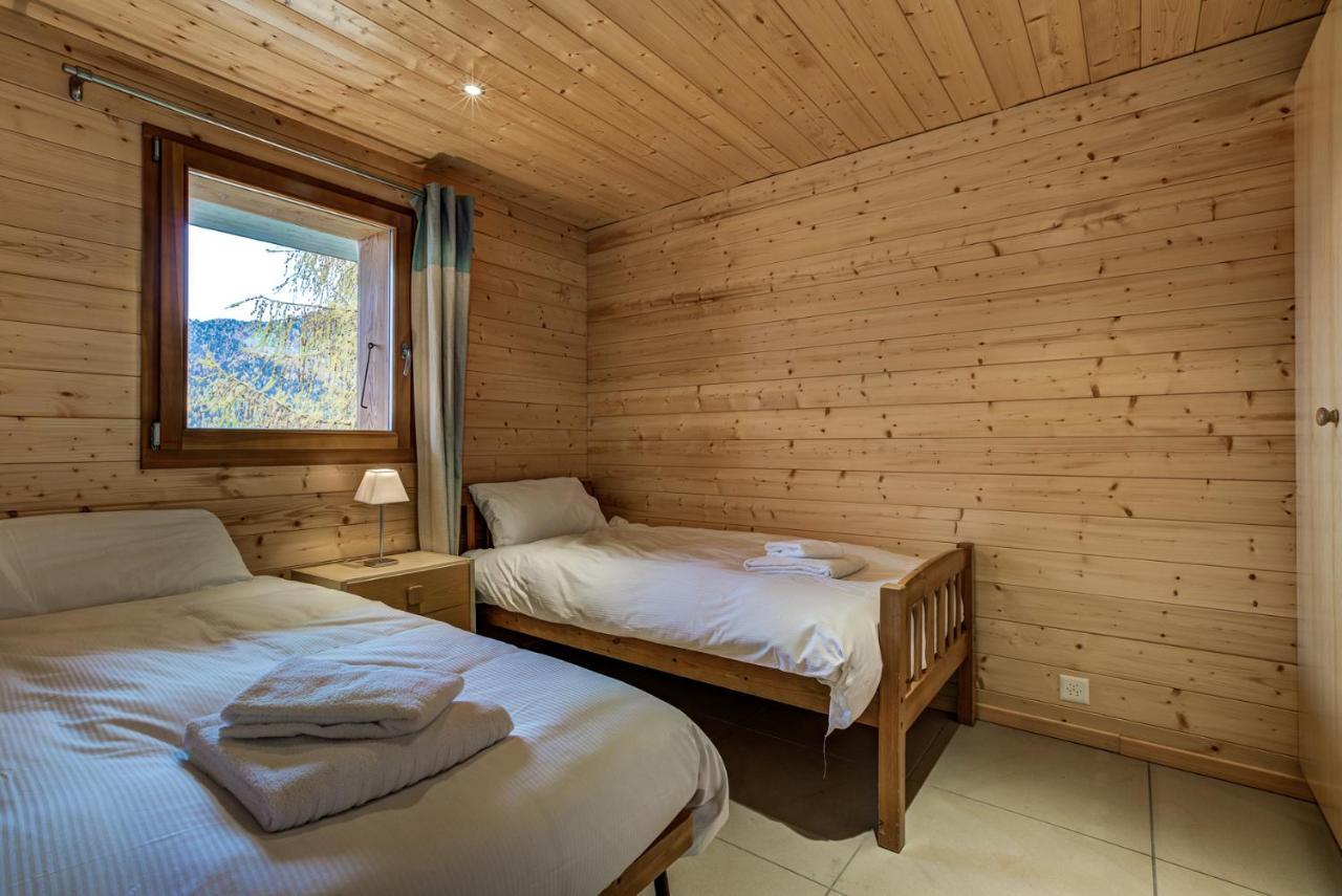 Chalet Le Cerf La Tzoumaz Esterno foto