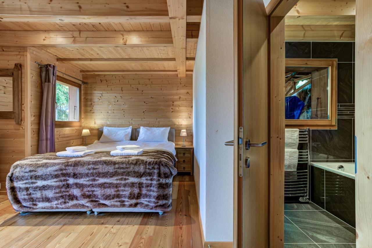 Chalet Le Cerf La Tzoumaz Esterno foto
