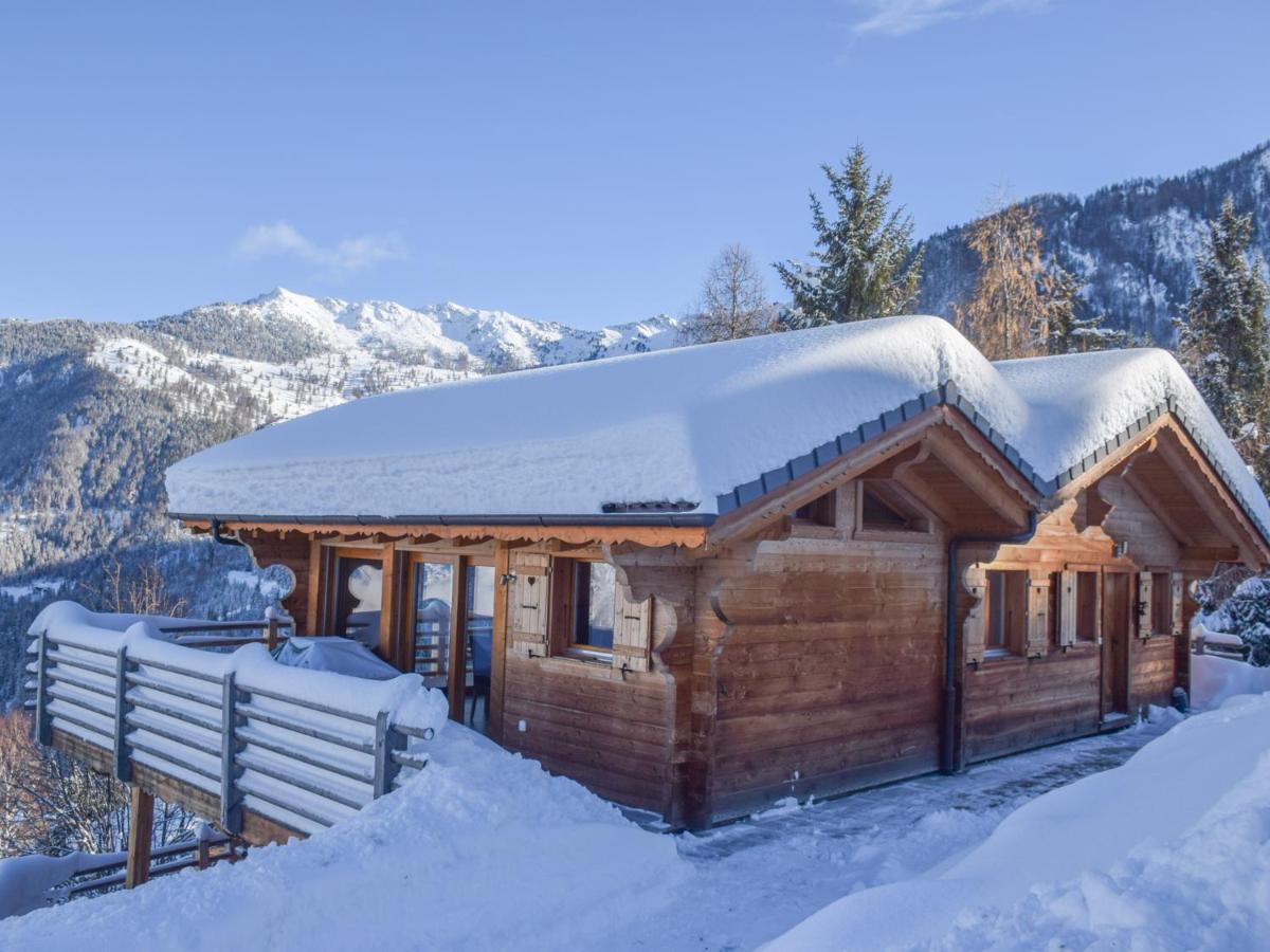 Chalet Le Cerf La Tzoumaz Esterno foto
